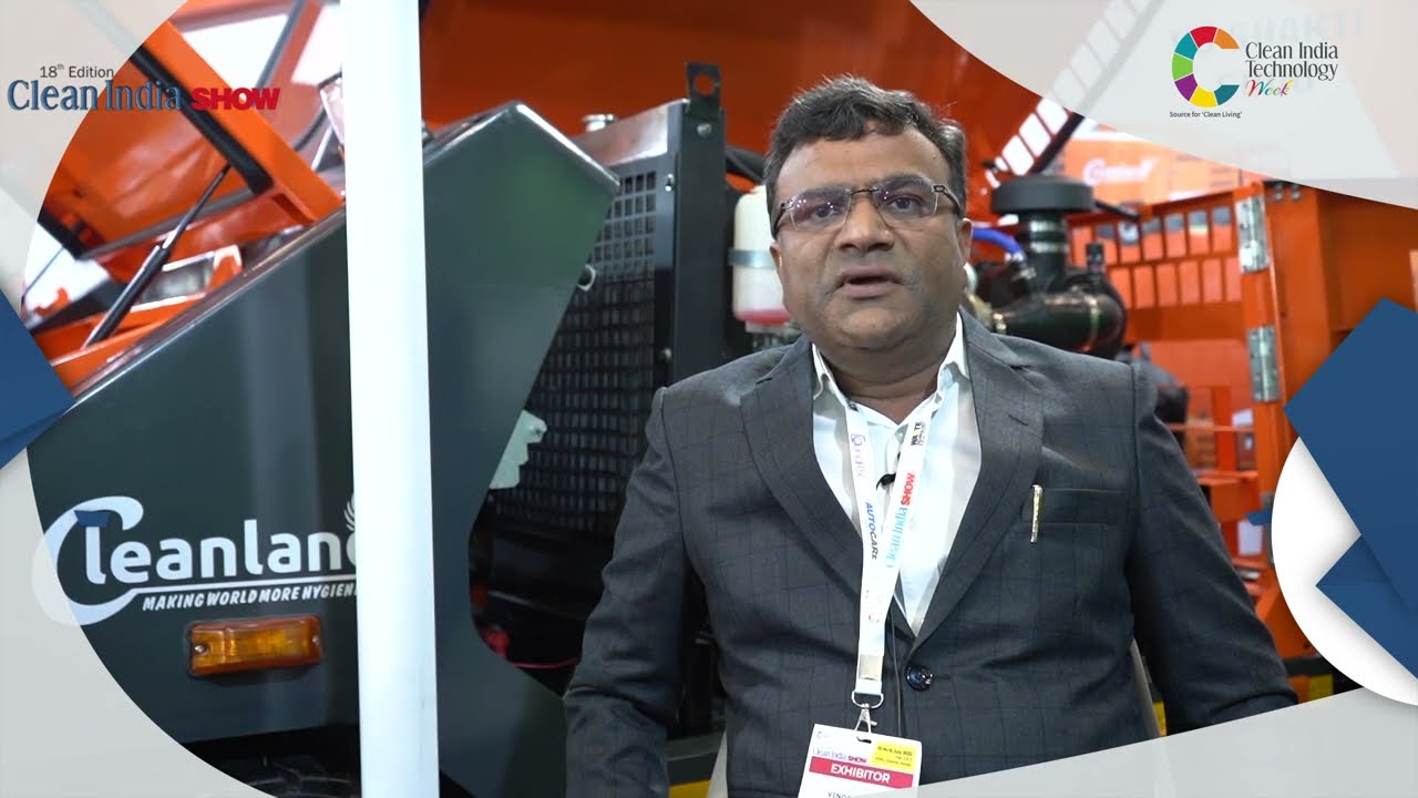Vinod Patel shares his overall experience at the Clean India Show expo