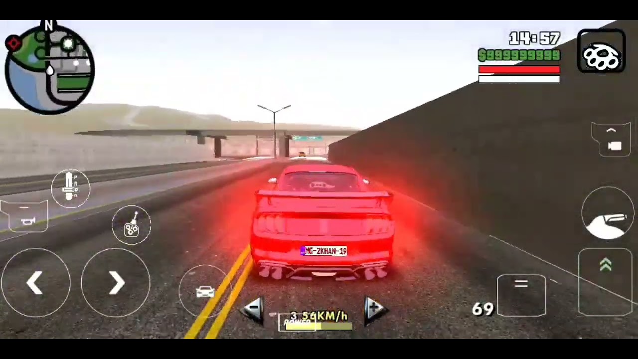 GTA San Andreas Android car instability mod 