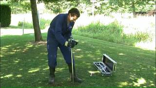 1. Drilling an auger hole