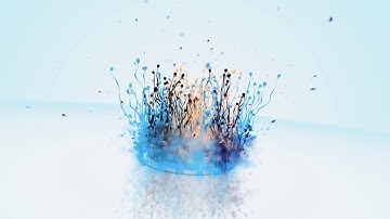 Particle Splash Logo Intro -CONTACT FOR YOUR INTRO