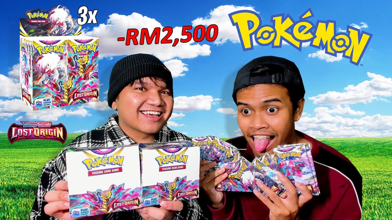 🔴 OOHAMI & UKILLER Opened (108 PACKS!) LOST ORIGIN | Pokémon Malaysia #Day3
