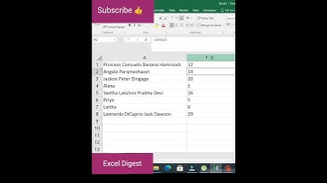 Len Function & Left function in Excel in Tamil #shorts #excel