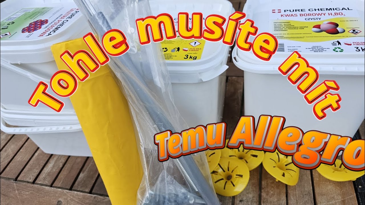 TEMU & ALLEGRO HAUL! 📦 Nákupy na DIY zahradní projekty! #Unboxing