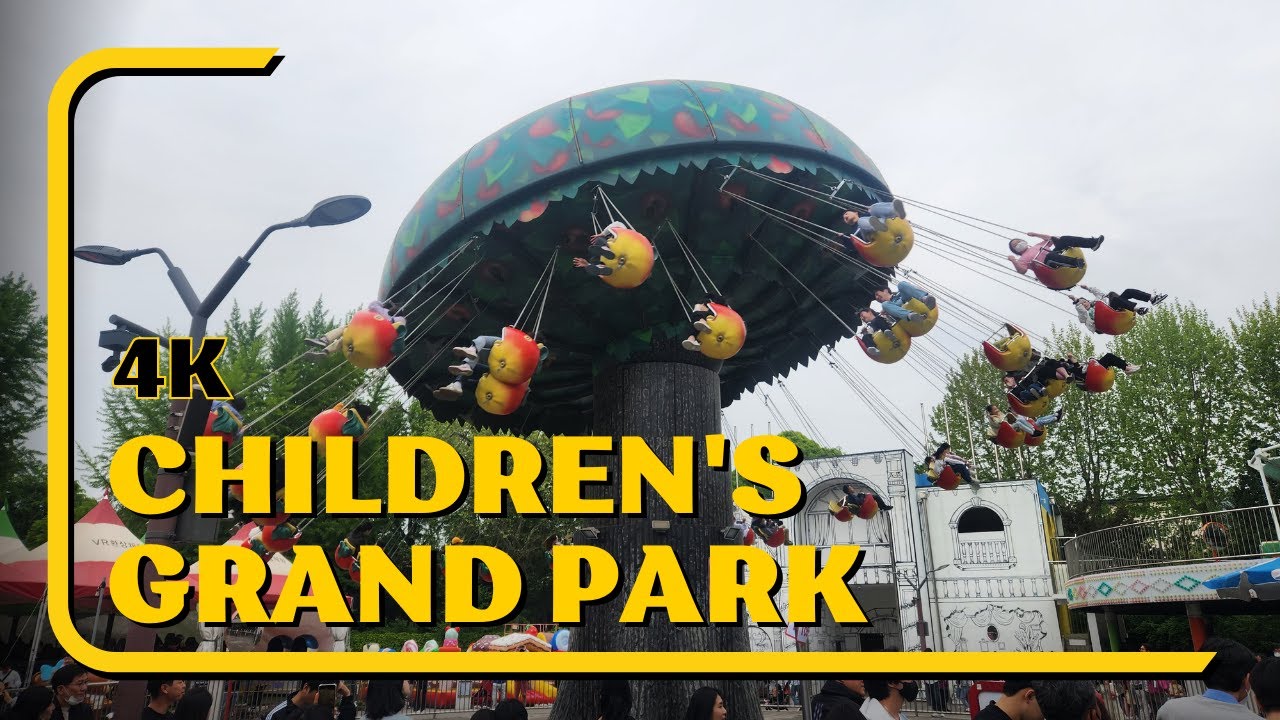 Seoul Children's Grand Park │ 서울 어린이 대공원을 걷다. 4K HDR - YouTube