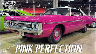 Yes This Is A Factory Made Car The Only Pink 1970 Plymouth Fury Made By Chrysler Corporation