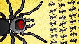 MASSIVE SPIDER vs Endless Ant Army Battle in Pocket Ants: Colony Simulator! screenshot 5