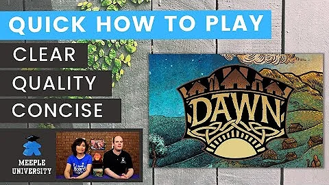 Dawn Board Game - Quick How to Play