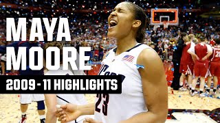 Maya Moore Final Four highlights at UConn