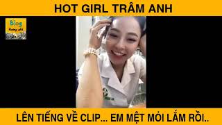 ⁣Hot Girl Trâm Anh chính thức lên tiếng về clip sex làm cộng đồng mạng dạy sóng