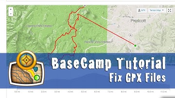 How to fix broken GPX tracks in Garmin BaseCamp