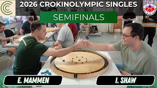 Crokinolympics Singles Semifinals Mammen VS Shaw