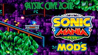 Sonic Mania Plus Mod - Mystic Cave Zone 【Sonic/Knuckles/Mighty】