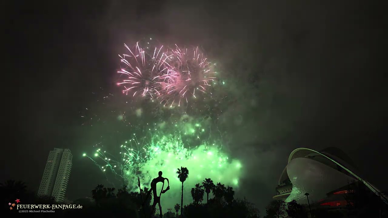 Nit del Foc 2025 - Fallas de Valencia