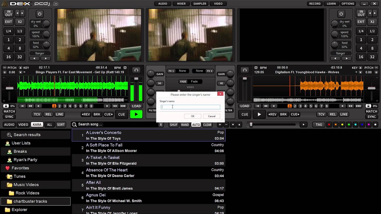 pcdj dex 3 video overlay