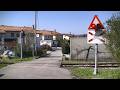 Spoorwegovergang Šempeter pri Gorici (SLO) // Railroad crossing // Železniški prehod