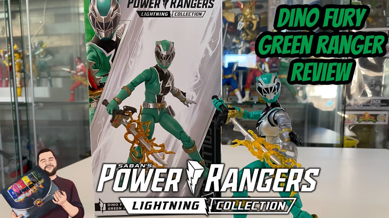 Power Rangers Lightning Collection Dino Fury Green Ranger Wave 13 