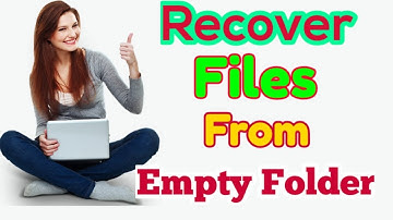How to Fix This Folder is Empty | How to Recover Data Without Any Software