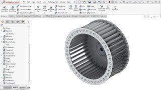 Centrifugal Fan  SolidWorks