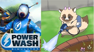 【PowerWash Simulator】 コメント読むの大好きVTuberの爽快お掃除ゲーム朝活雑談　#powerwashsimulator #ゼリーテトリス #shorts