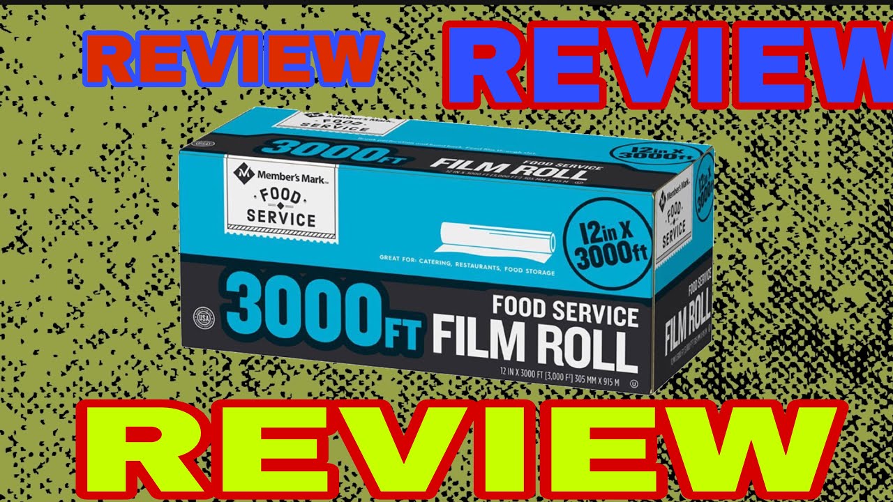 USA REVIEW EVERYTHING Member's Mark Foodservice Film (12" x 3,000') YouTube