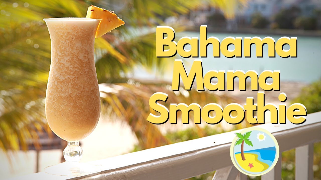 How to Make a Bahama Mama Smoothie or Cocktail 