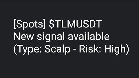 TLM Cryptocurrency SPOT Signal  27 July 2021 by moneygain #Shorts