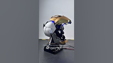 Featuring the new Iron Man Mark 46 motorized helmet built by our cutting-edge technology.