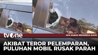 Teror Pelemparan Mobil di Poros Jeneponto, Puluhan Kendaraan Rusak | AKIS tvOne