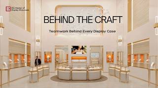 Factory Behind-the-Scenes — Team Collaboration in Crafting the Perfect Display Case