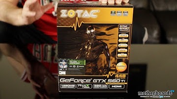 Zotac GeForce GTX 560 Ti 448 Core Limited Edtion Video Card Unboxing
