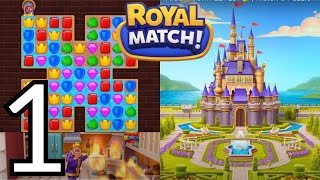 Royal Match Gameplay Ep. 1 – Area 1 COMPLETED! 👑 | Match-3 Puzzle Mobile Game screenshot 4