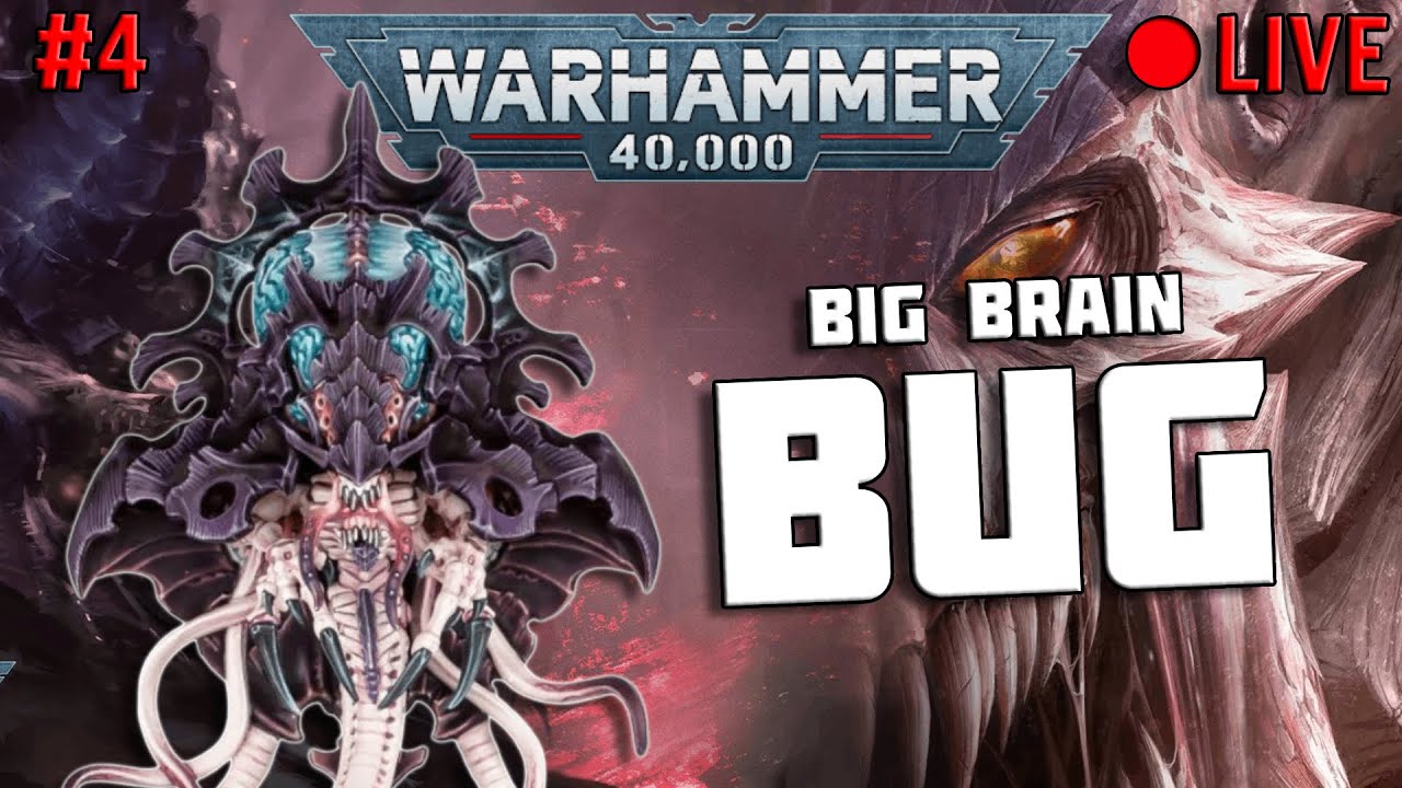 【Warhammer 401K】PAINting BIG Brain BUG (Neurotyrant) - YouTube