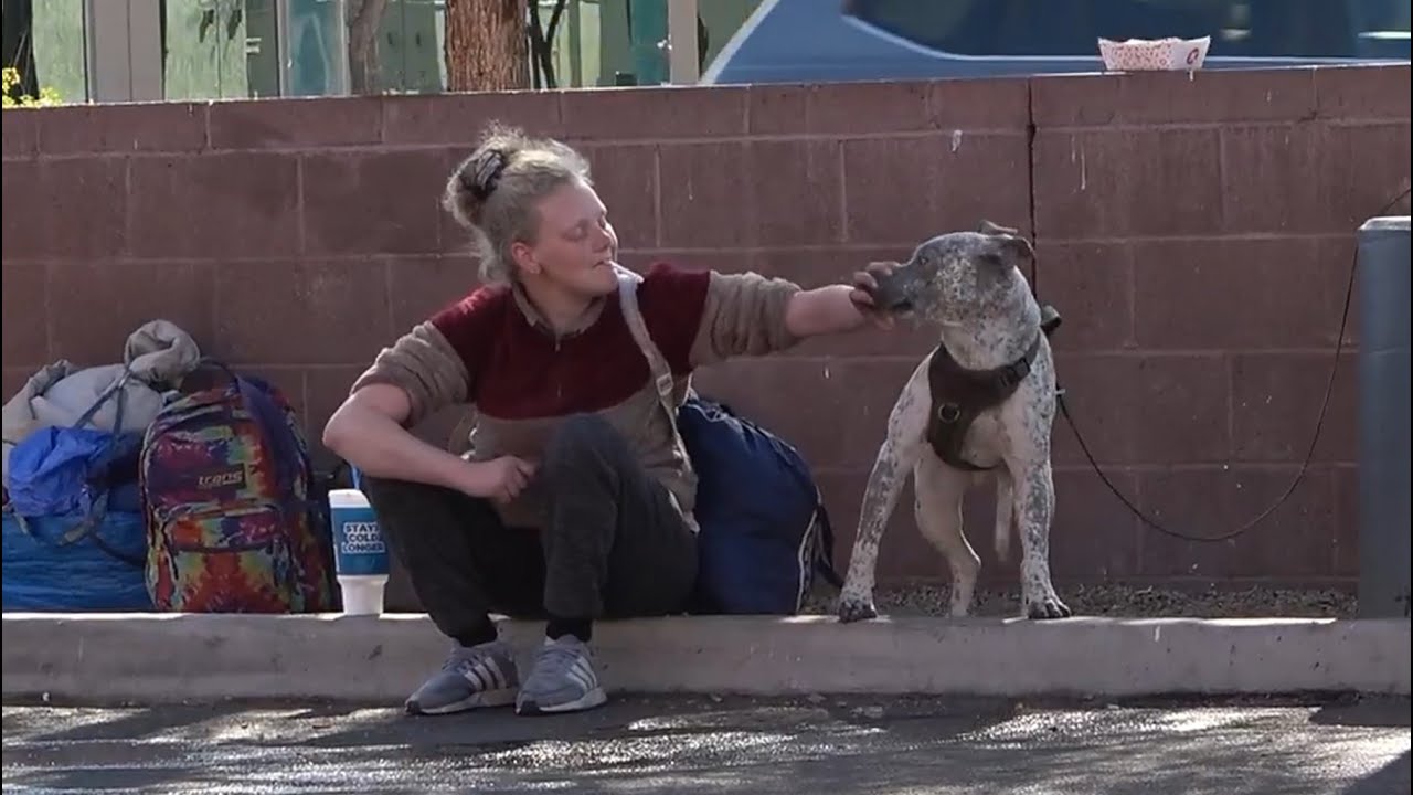 Homeless women of Phoenix Arizona