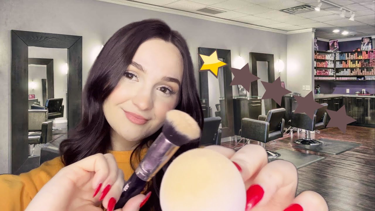 ASMR Worst reviewed makeup artist 🥴💄