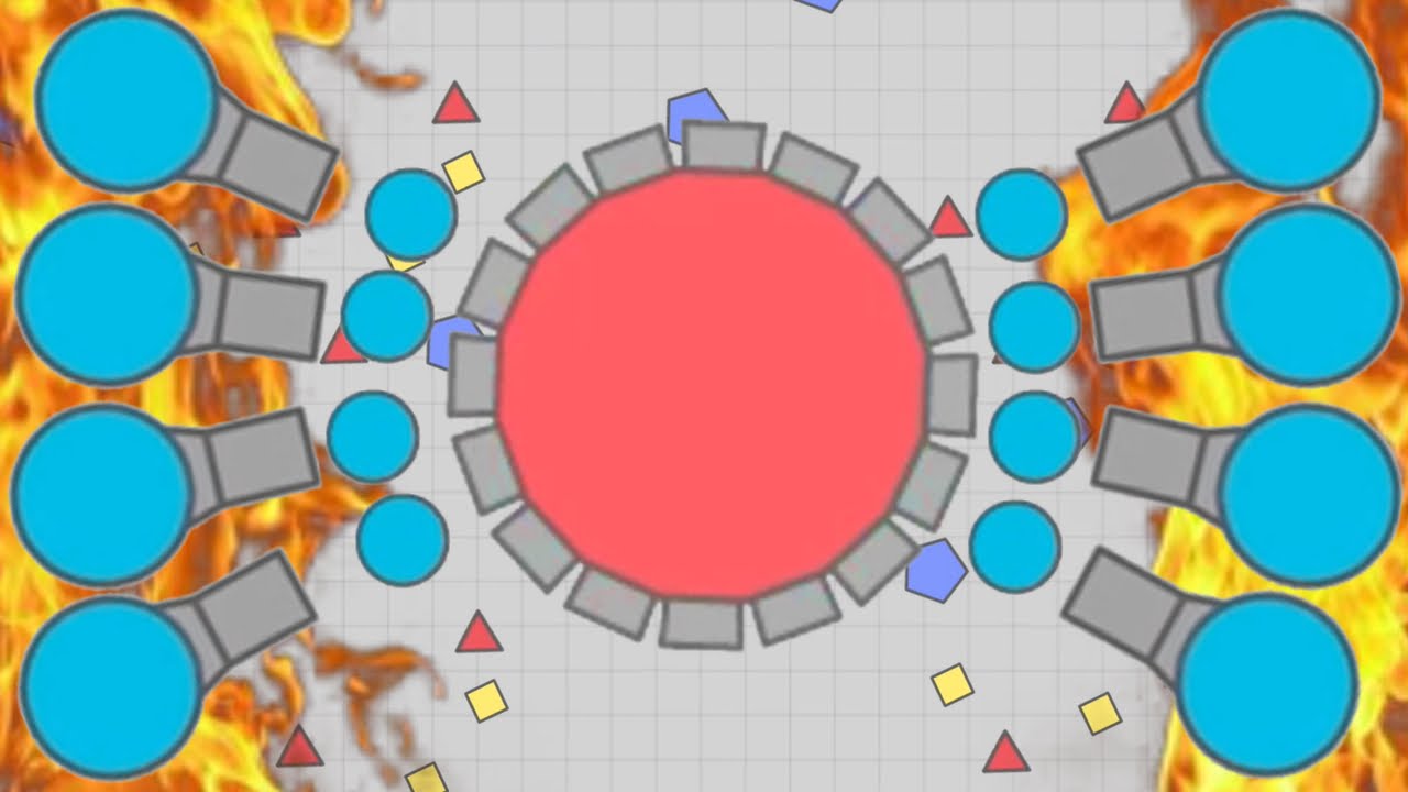 RANGER Vs MOTHERSHIP - Trolling MotherShip In Diep.io - Ranger Kills On ...