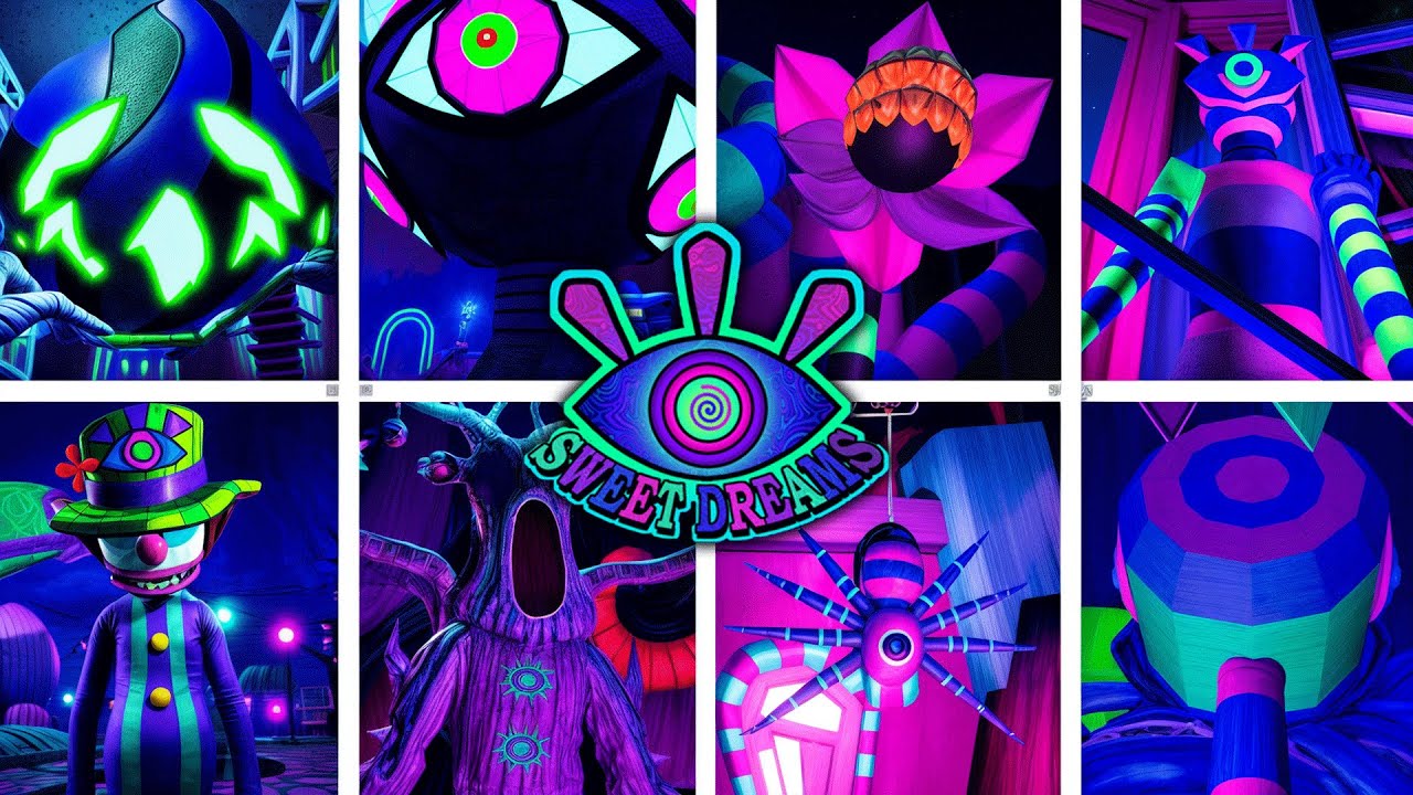 Sweet Dreams 😴 All Jumpscares & Deaths (Roblox Showcase)