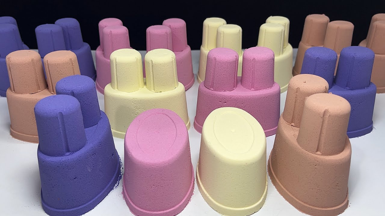 Satisfying Video I ASMR Baking Soda I Crunchy and soft