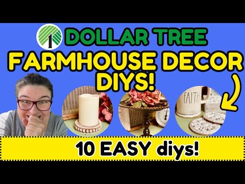 10 Easy Dollar Tree Farmhouse Diys You’ll Love For Fall 2025 🍂 (budget-friendly & Beautiful!)