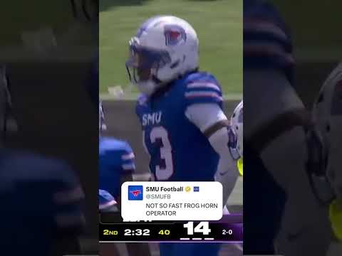 Not how TCU saw that going 😅