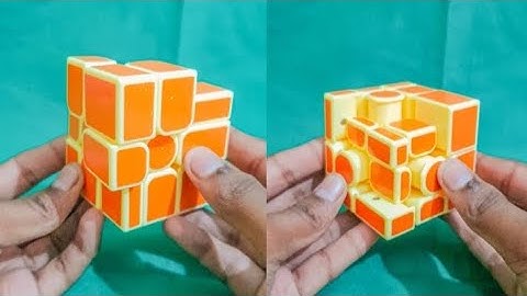 How to Twisted Peaks Pattren mirror cube