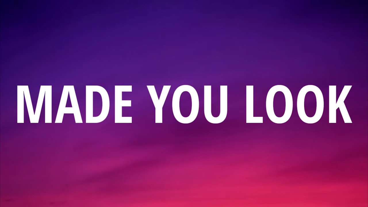 Meghan Trainor Made You Look (Lyrics) "I could have my gucci on