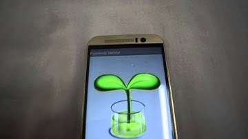 Htc One M9 proximity sensor test using app