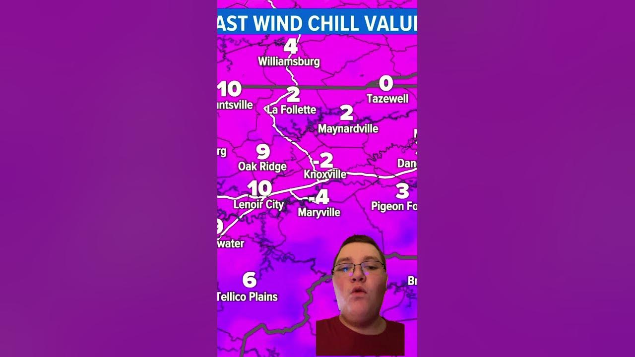 Quick weather forecast for East Tennessee winter ️ 🥶 weather is here