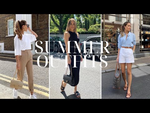 SUMMER CAPSULE WARDROBE | 12 OUTFITS | Easy, effortless and chic | Kate Hutchins