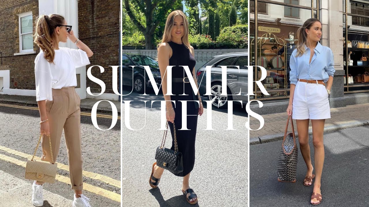 SUMMER CAPSULE WARDROBE | 12 OUTFITS | Easy, effortless and chic | Kate ...