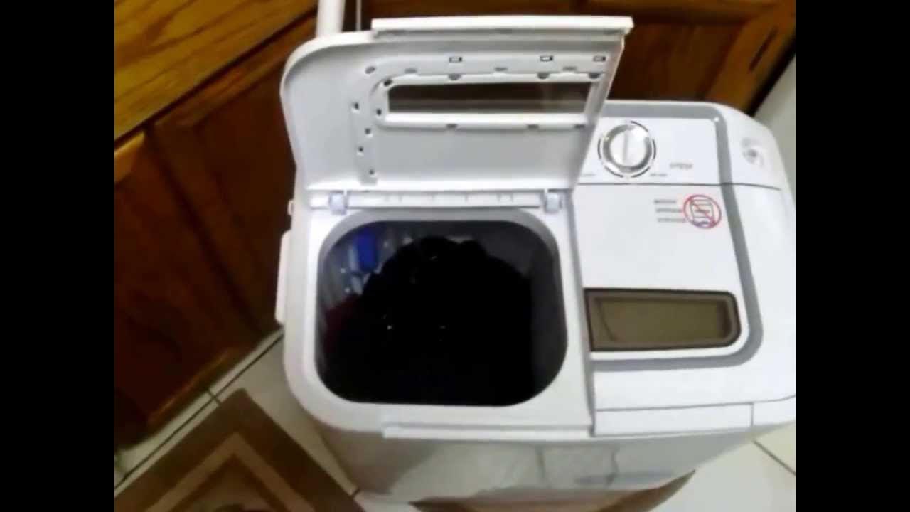 XPB36 Panda Portable Compact Washing Machine with Spinner Dryer Combo