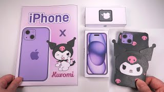 [ Paper Diy ] Sanrio Kuromi iphone15 Blind Bag ASMR