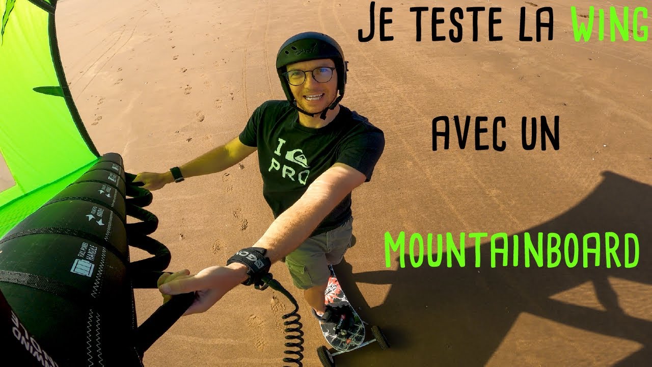 I try a Wing with a mountainboard (FR/English Subtitles