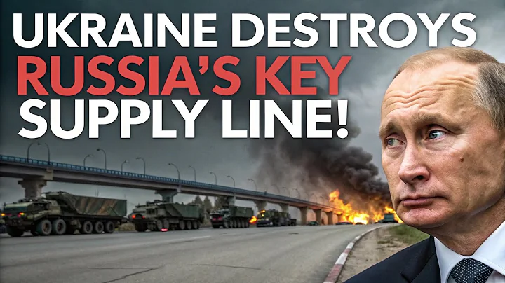 Putin Furious: Ukraine Destroys Russia’s Key Crimea Supply Line!