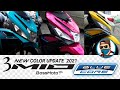 2021 / Mio i 125 / 3 New Color Update Yamaha M3 PH